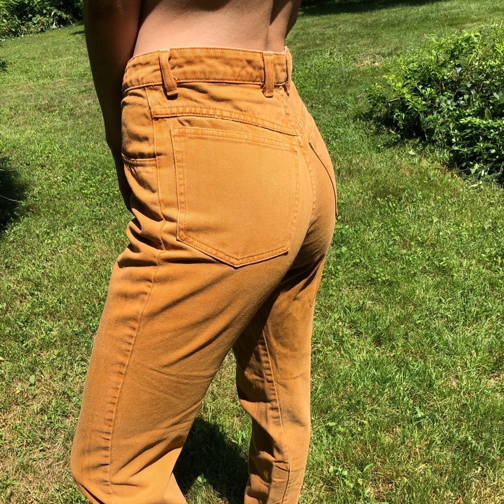 Mustard High-waist GAP Jeans